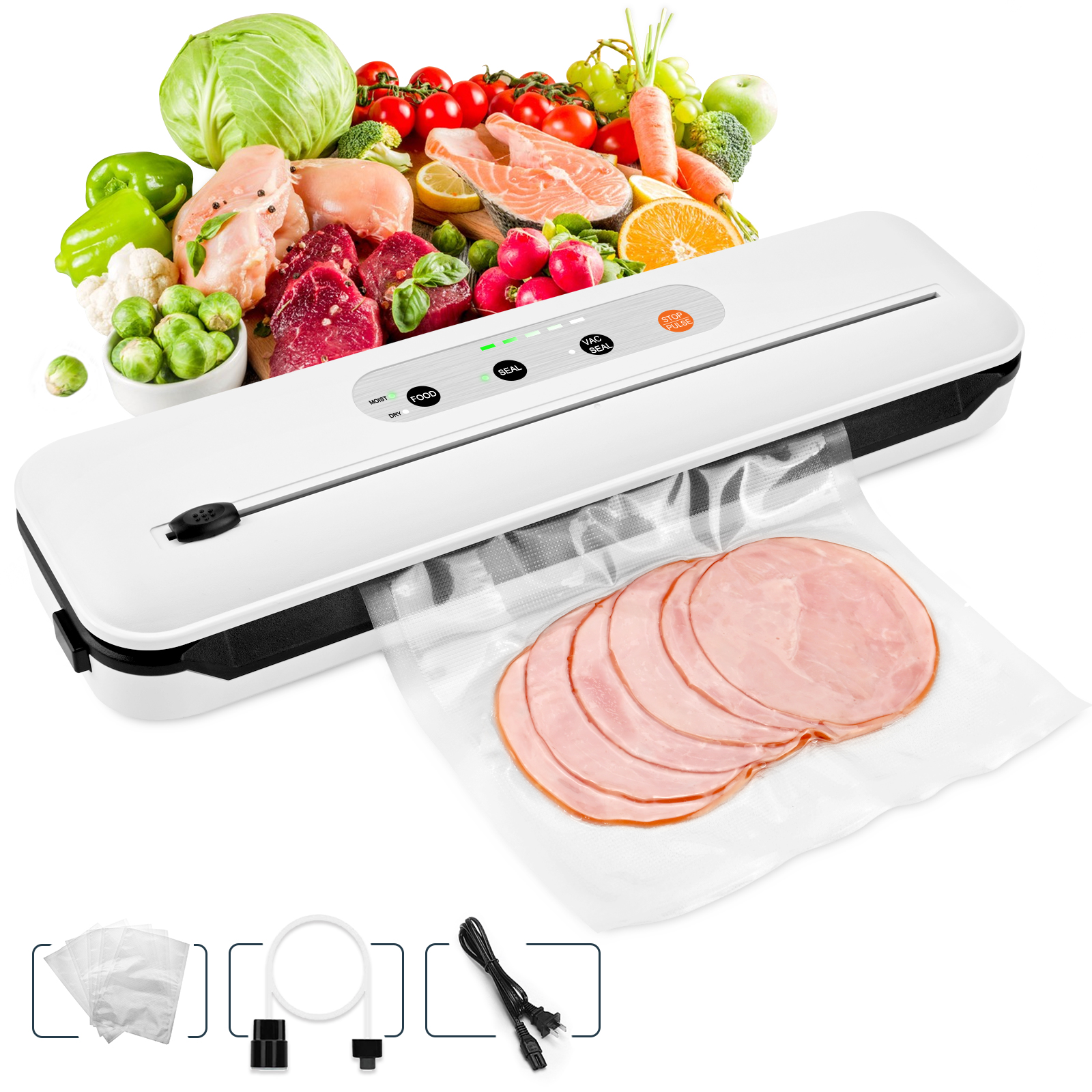 Toprime Vacuum Food Sealer with Bags