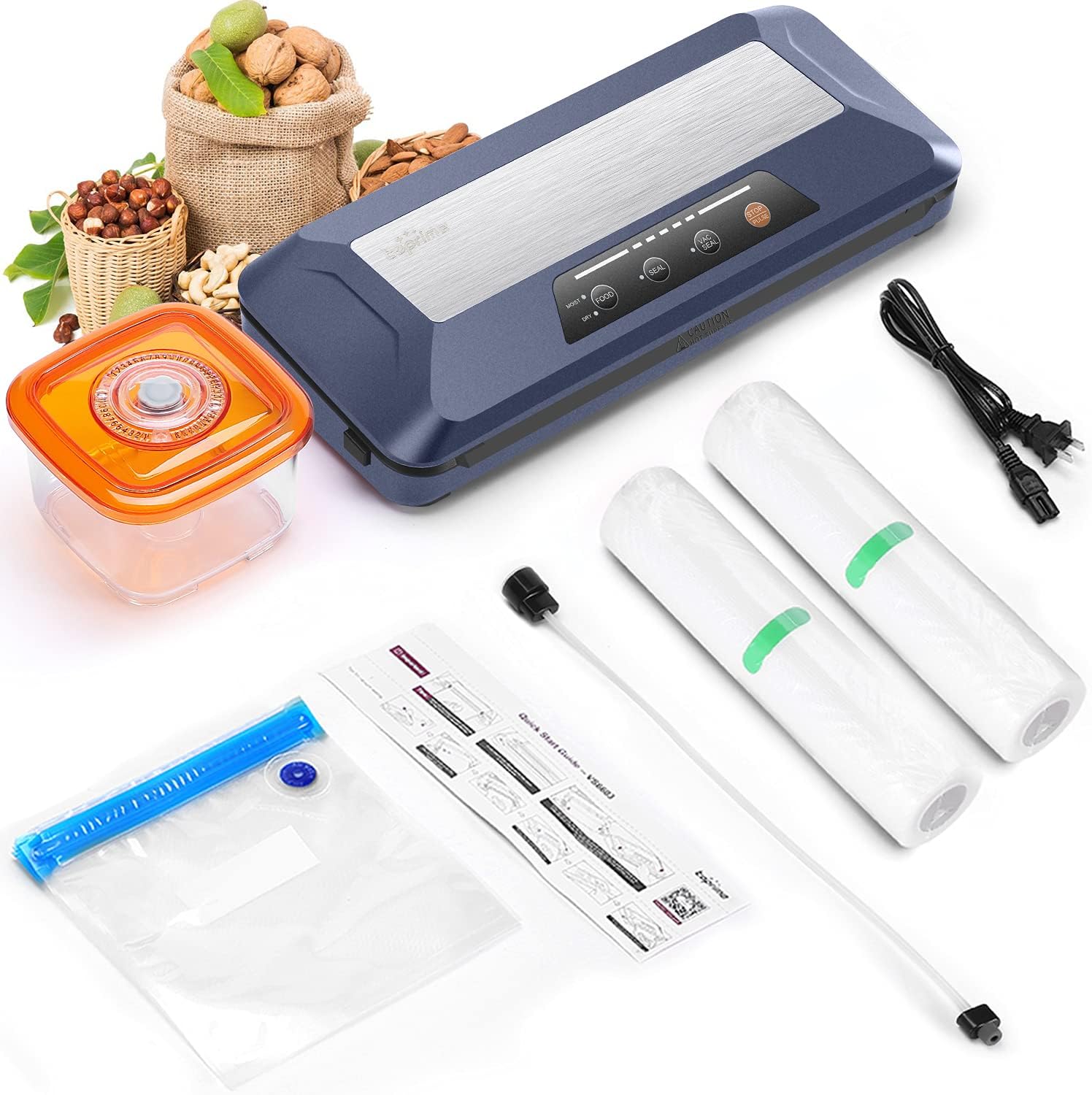 Toprime Vacuum Sealer Machine with Container